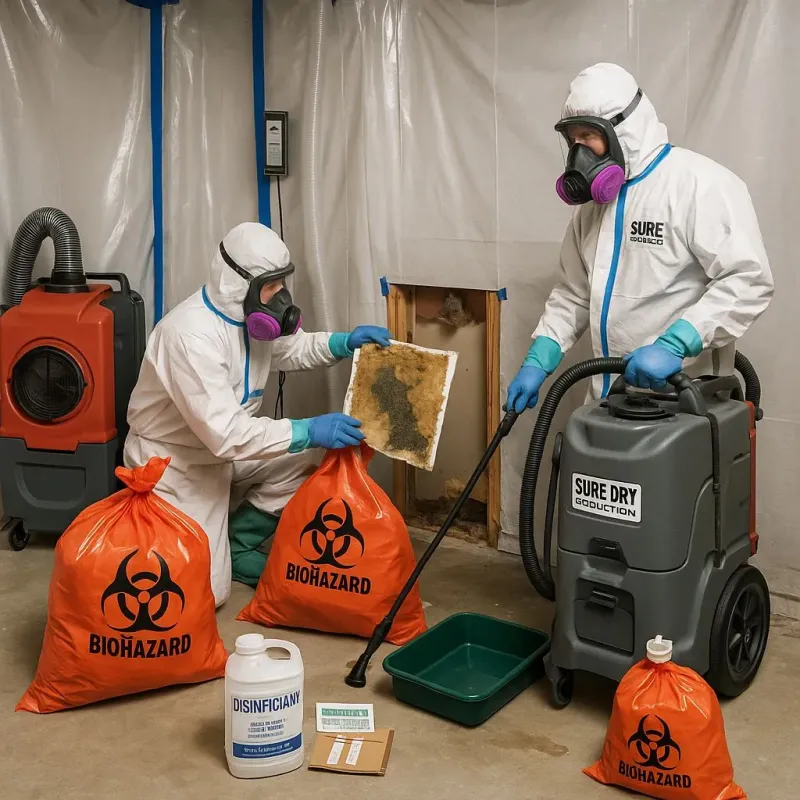 Contaminated Water Handling Protocols process in Cheval, FL