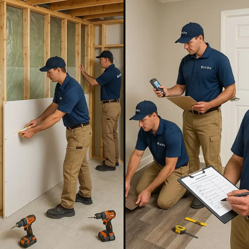 Repairs and Reconstruction process in Cheval, FL